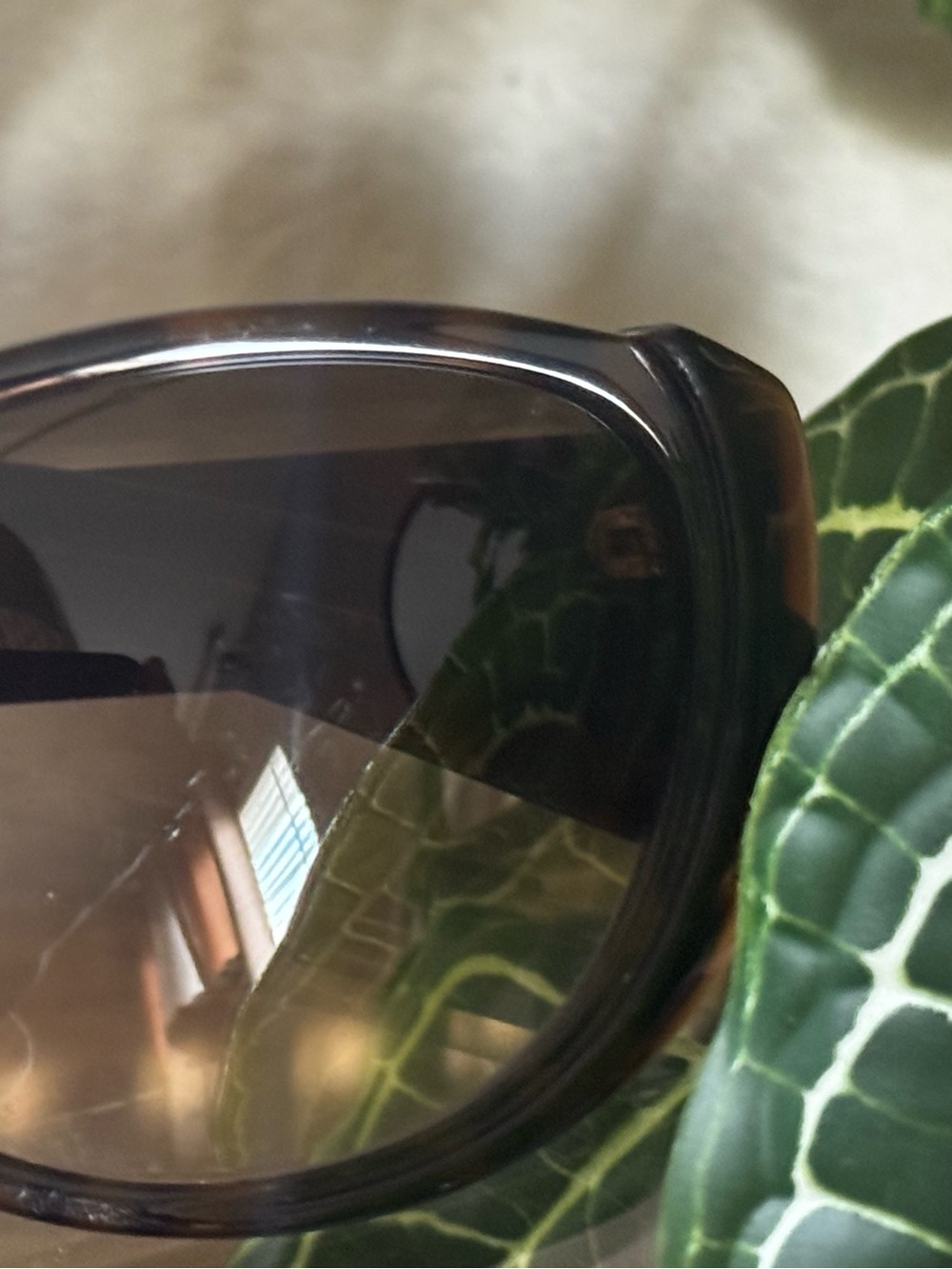 Christian Dior Tortoiseshell Oversized Sunglasses Brown Gradient Vintage - Picture 3 of 9